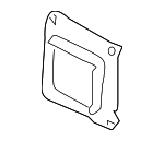 3D0804473B - Body: Cover Plate for Volkswagen: Phaeton Image