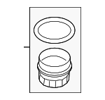 11427615389 - Engine: Filter Housing for BMW Image