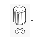 11427848321 - Engine: Oil Filter for BMW Image