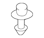 XR831159 - Body: Deflector Shield Fastener for Jaguar Image