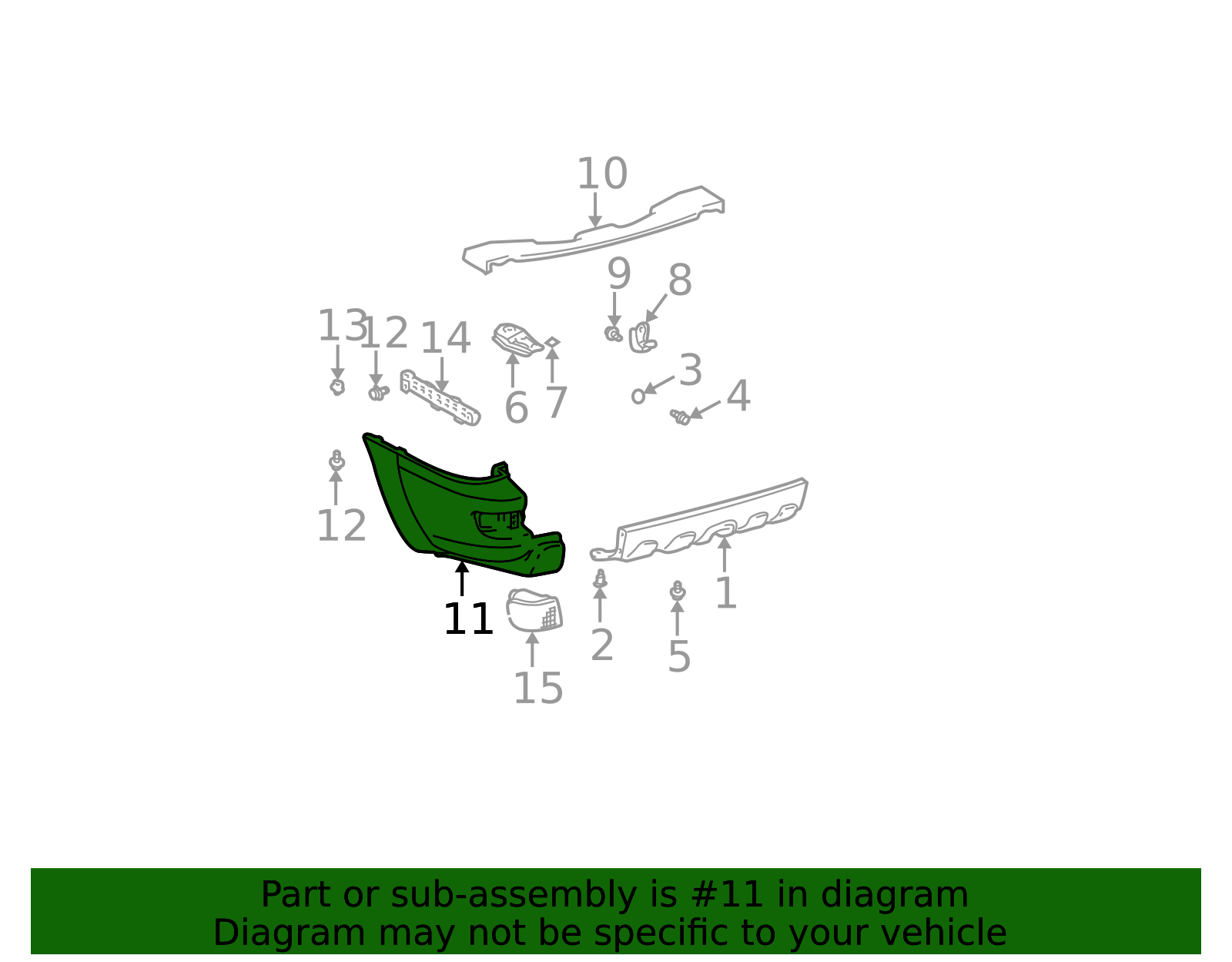 Bumper Extension 52152-35120 | OEM Parts Online