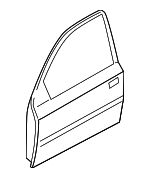 760041R300 - Body: Door Shell for Hyundai: Accent Image