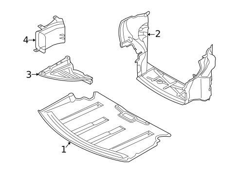 Splash Shields for 2008 BMW 650i #0