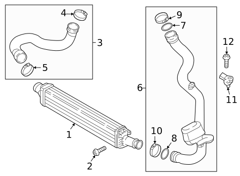 Intercooler for 2025 Audi A4 Quattro #0