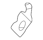 4735147030 - Brakes: Brake Hose Bracket for Lexus: NX250, NX350, NX350h, NX450h+ Image