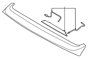 872101M500 - : Spoiler for Kia: Forte Image