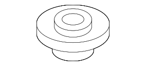 4K0819345M - Cooling System: Drain Hose Grommet for Audi Image