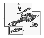 2124602716 - : Column Assembly for Mercedes-Benz Image