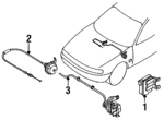 1891055Y01 - : Actuator Assembly for Nissan: NX, Sentra Image