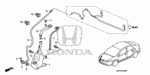 76809SNEA01 - Electrical/Exhaust/Heater/Fuel: GROMMET, WASHER for Honda Image