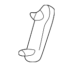 6431733050 - Body: Rear Reinforced Bracket for Lexus: ES300 Image