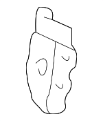 6164233010 - Body: Inner Wheelhouse Gusset for Lexus: ES300 Image