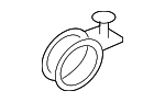 MS660271 - Fuel System: Filler Hose Clamp for Mitsubishi Image