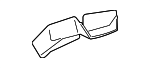 1741A367 - Fuel System: Filler Shield for Mitsubishi Image