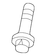 14001842 - Electrical: Starter Mount Bolt for Buick: LaCrosse, LeSabre, Park Avenue, Rendezvous, Terraza | Chevrolet: Impala, Lumina, Monte Carlo, S10, Uplander, Venture | GMC: Sonoma | Oldsmobile: Alero, Cutlass, Intrigue, Silhouette | Pontiac: Aztek, Bonneville, Grand Am, Grand Prix, Montana, Trans Sport | Saturn: Relay Image