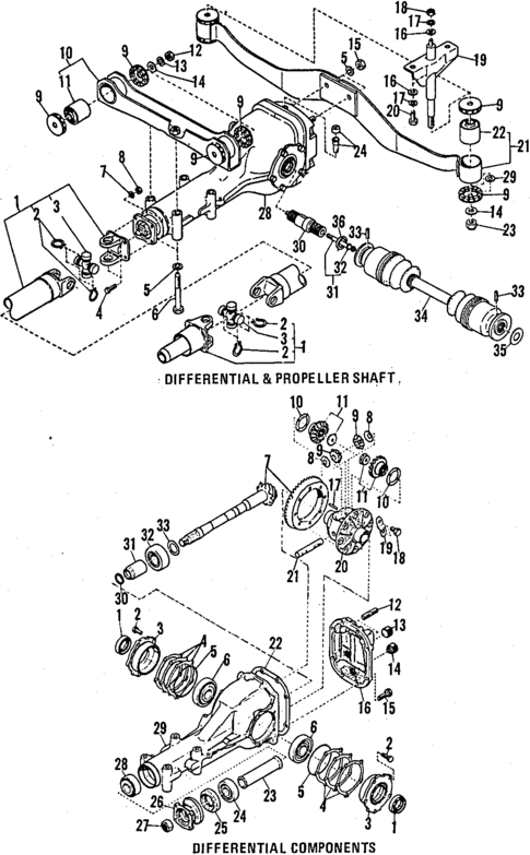 Differential for 1984 Subaru Brat #0