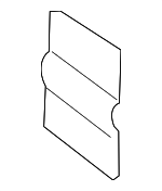 41217407927 - : Quarter Panel Reinforced Plate for Mini Image