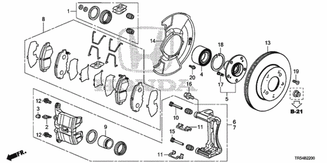 Front Brake for 2012 Honda Civic #0