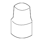 8268360B10 - Body: Trunk Lid Cushion for Suzuki Image