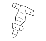 99662810200 - Body: Hose T-Connector for Porsche: 911, Boxster Image