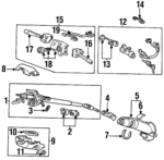 35130SV4003 - : Ignition Switch for Honda: Accord Image
