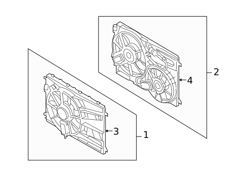 Cooling Fan for 2011 Volvo S80 #0