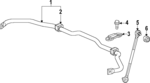 5130030AA01 - : Stabilizer Bar for Honda: Accord Image