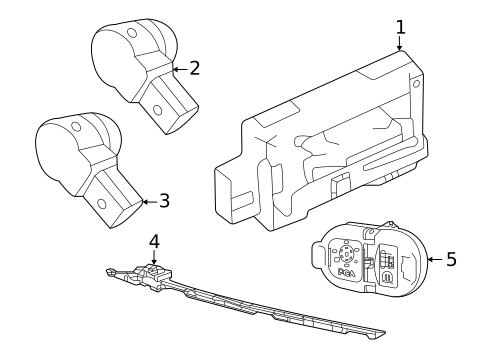 Parking Aid for 2024 Jeep Wagoneer L #0