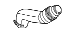 2542032500 - Cooling System: Water Return Tube for Mercedes-Benz Image