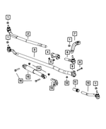 V2060052AG - Steering: Tie Rod Socket, Right for Mopar Image