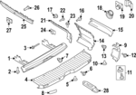 LK4Z17F774FC - Body: End Cap for Ford Image image