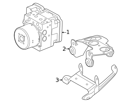 ABS Components for 2017 Land Rover Discovery Sport #0
