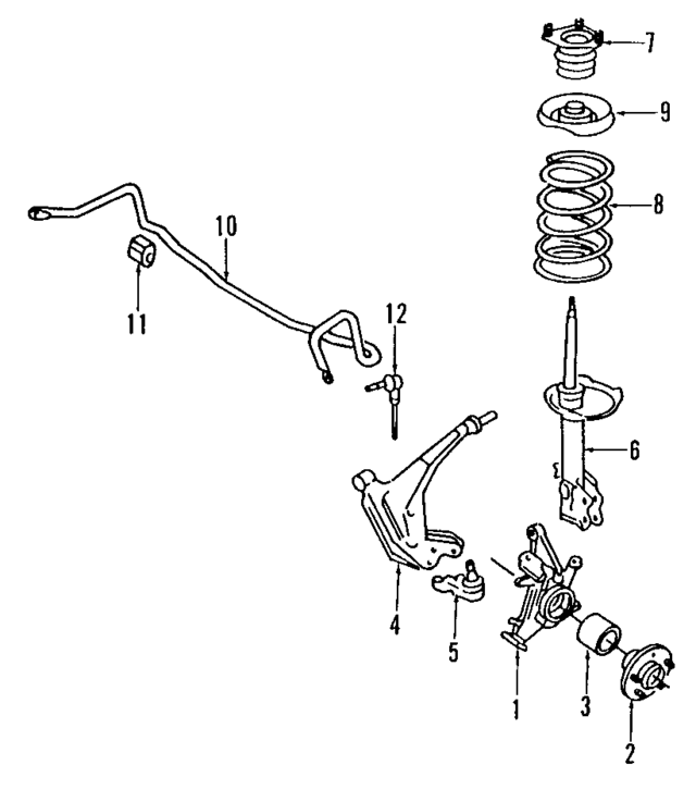 400150B000 - : Knuckle for Nissan Image