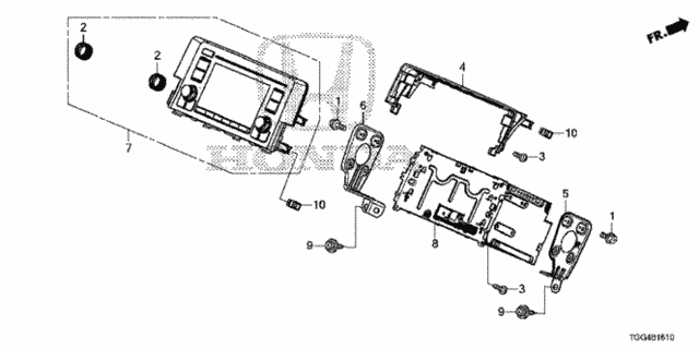 Audio Unit for 2018 Honda Civic #0