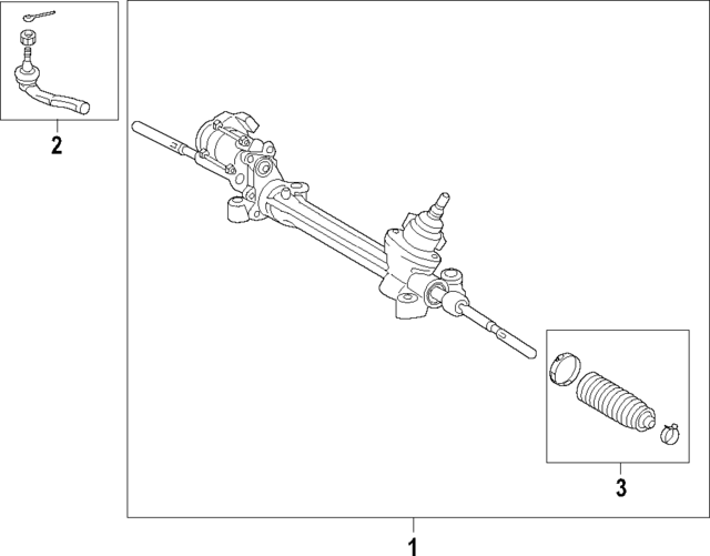 4425006550 - : Rack And Pinion Assembly for Lexus Image