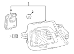 11570498 - Electrical: Daytime Run Lamp Bolt for GM Image