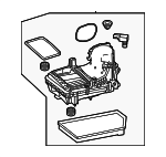 2560902200 - Engine: Air Cleaner Assembly for Mercedes-Benz Image