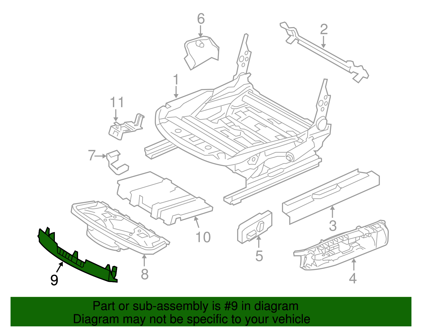 Trim Panel - BMW (52-10-6-958-666)
