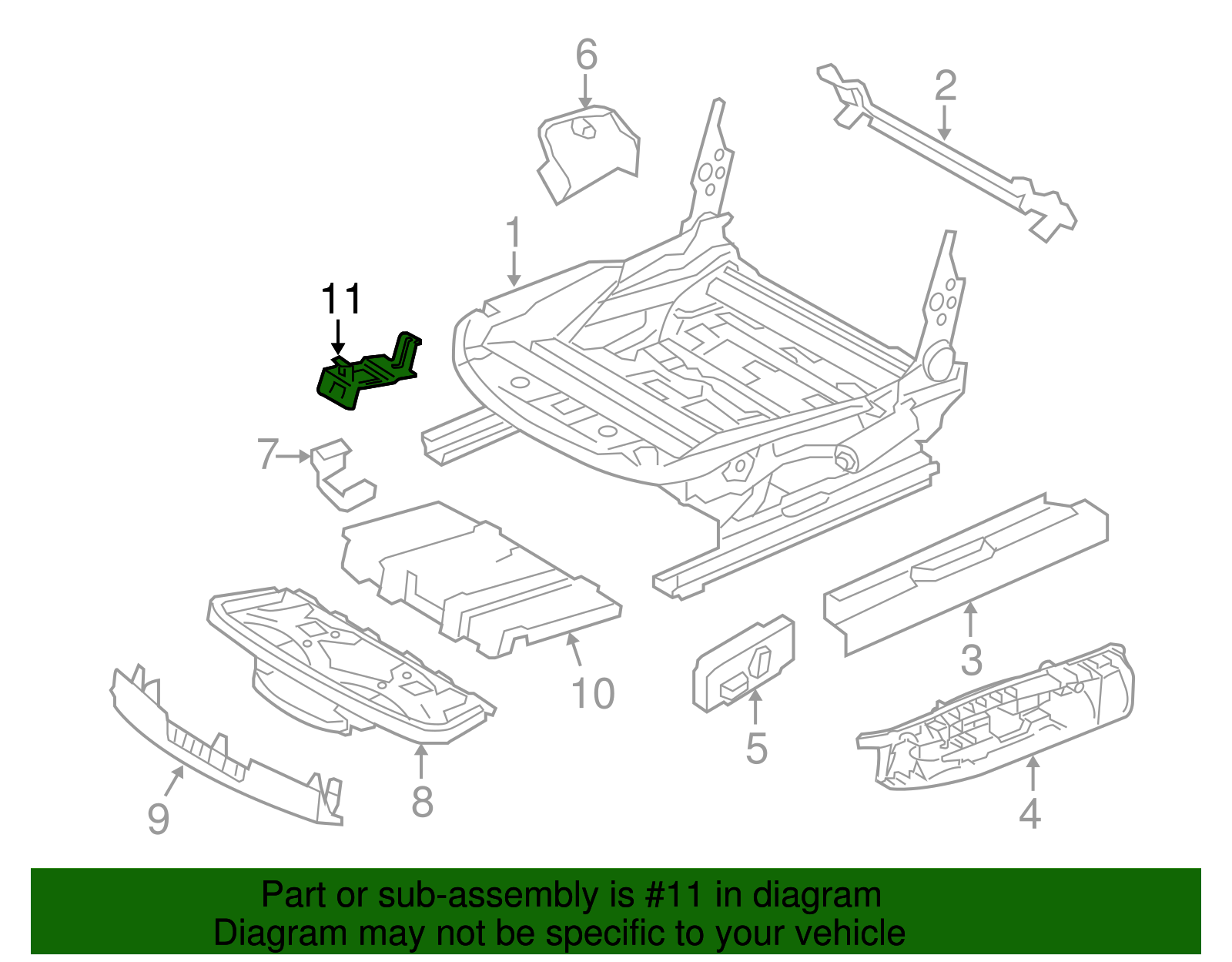 Bracket - BMW (52-10-7-140-863)