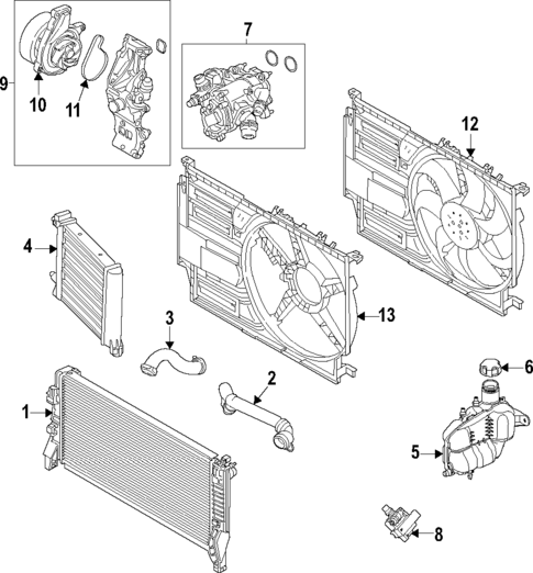 Cooling System for 2024 BMW M235i xDrive Gran Coupe #0