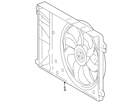 Cooling Fan for 2023 Subaru Solterra #0