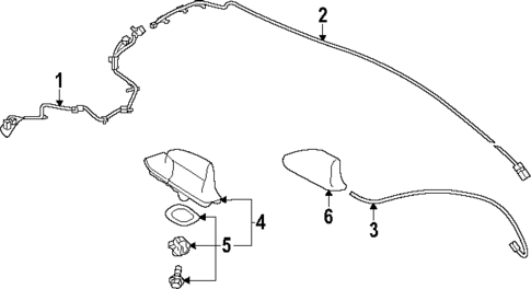 Antenna & Radio for 2025 Toyota GR Corolla #1