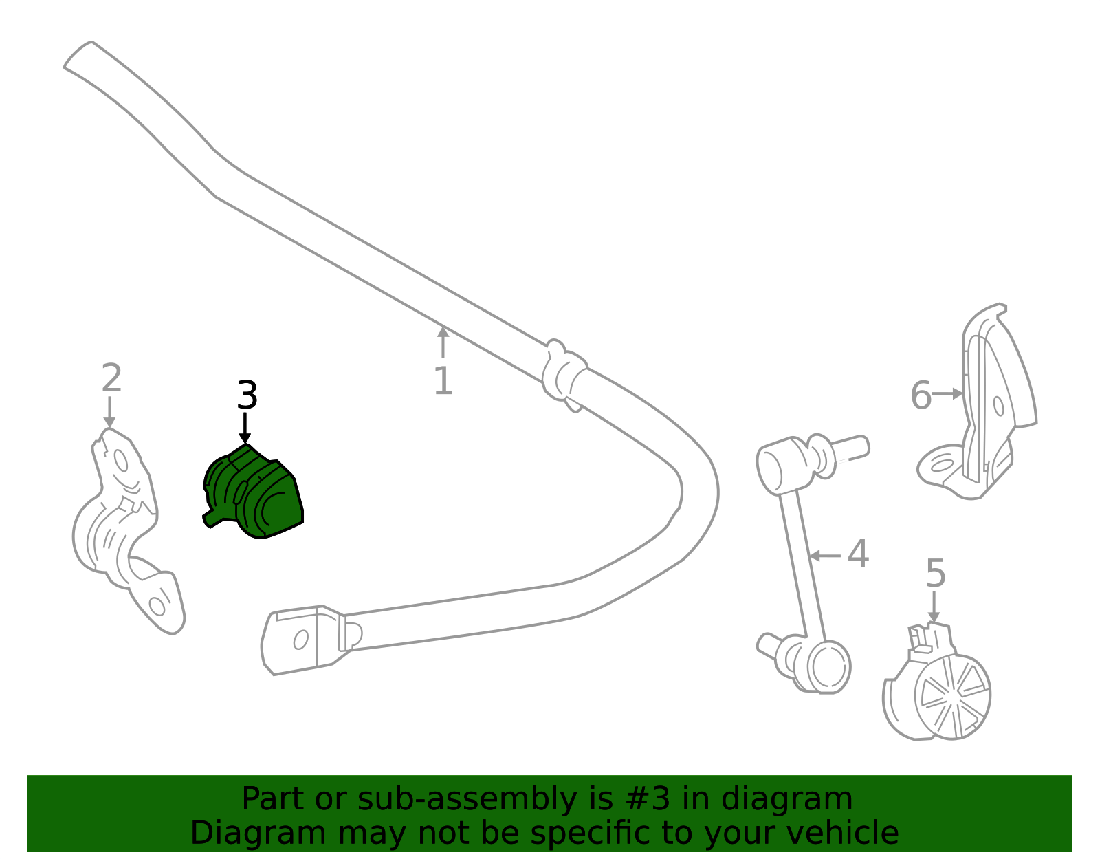 2022-2025 Lexus Bracket Bushing 48818-60090 | OEM Parts Online