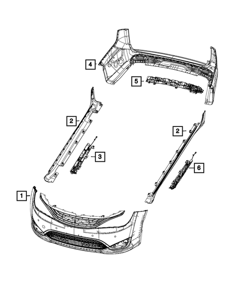 Sensors for 2018 Chrysler Pacifica #4