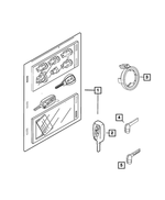68638484PA - Electrical: Lock Kit for Mopar Image