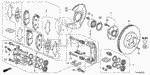 1463SJCA01 - Chassis: CALIPER SET, FR. for Acura Image