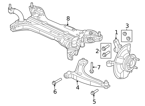 Suspension Components for 2007 Jeep Patriot #0