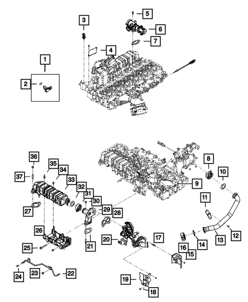 EGR System for 2010 Dodge Ram 3500 #0
