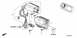 90120PZA000 - Electrical/Exhaust/Heater/Fuel: BOLT, FLANGE (6X12) for Honda Image
