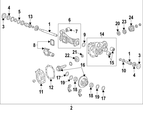 Axle Shafts & Joints for 2021 Chevrolet Silverado 1500 #0